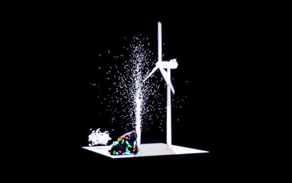 Agnieszka Kurant, Errorism, 2021 photo by Vinciane Lebrun